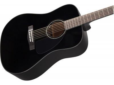 Fender CD-60 Dread V3 WN Black 