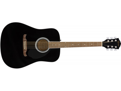 Fender FA-125 Dreadnought WN Black W/Bag  