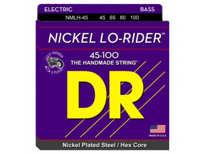 DR Handmade Strings Nickel Lo-Rider NMLH 45 