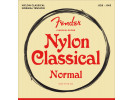 Fender PRIBOR Nylon Acoustic Strings. 100 Clear/Silver. Tie End. Gauges .028-.043