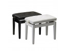 William Wagner PIANO BENCH LIFT TYPE WHITE 