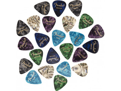 Fender PRIBOR PREMIUM CELLULOID MIX PICKPACK (24) Fender PRIBOR PREMIUM CELLULOID MIX PICKPACK (24)