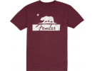 Fender Burgundy Bear Unisex T-Shirt, XXL 