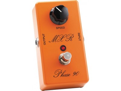 Jim Dunlop MXR Custom Shop Script Phase 90 with LED Phaser Pedal 
