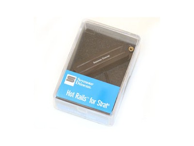 Seymour Duncan SHR-1b Hot Rails for Strat Blk   