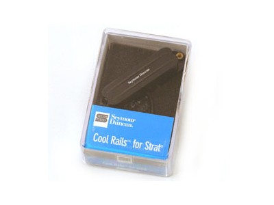 Seymour Duncan SCR-1b Cool Rails for Strat Blk  