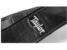 Taylor 4401 25 TAYLOR STRAP EMBROIDERED SUEDE BLACK 2,5'' 