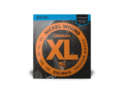 D'Addario EXL160-5 (50-135) 