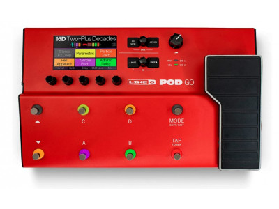 Line 6 Line6 Pod Go Limited Edition RED 