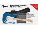 Squier By Fender Affinity Series™ Stratocaster® HSS Pack, Maple Fingerboard, Lake Placid Blue 