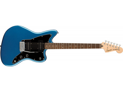 Squier By Fender Affinity Series™ Jazzmaster®, Laurel Fingerboard, Black Pickguard, Lake Placid Blue 