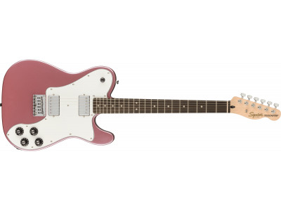 Squier By Fender Affinity Series™ Telecaster® Deluxe, Laurel Fingerboard, White Pickguard, Burgundy Mist 