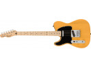 Squier By Fender Legacy Affinity Series™ Telecaster® Left-Handed, Maple Fingerboard, Black Pickguard, Butterscotch Blonde