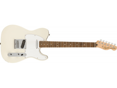 Squier By Fender Affinity Series™ Telecaster®, Laurel Fingerboard, White Pickguard, Olympic White 