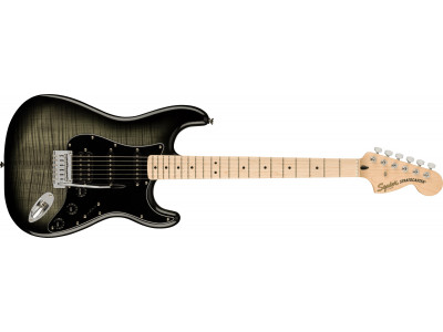 Squier By Fender Affinity Series Stratocaster FMT HSS MN BPG Black Burst 