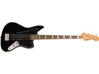 Squier By Fender Legacy Classic Vibe Jaguar® Bass, Laurel Fingerboard, Black 