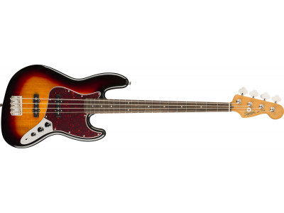 Squier By Fender Classic Vibe '60s Jazz Bass®, Laurel Fingerboard, 3-Color Sunburst 