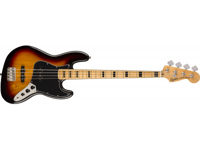 Squier By Fender Classic Vibe '70s Jazz Bass®, Maple Fingerboard, 3-Color Sunburst 