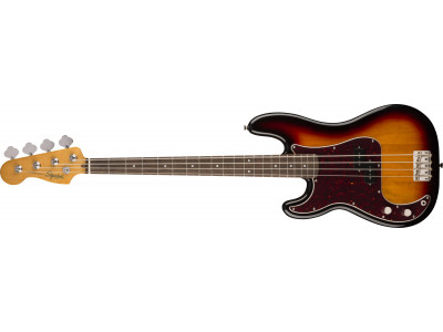 Squier By Fender Classic Vibe '60s Precision Bass® Left-Handed, Laurel Fingerboard, 3-Color Sunburst 