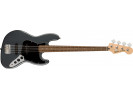 Squier By Fender Affinity Series™ Jazz Bass®, Laurel Fingerboard, Black Pickguard, Charcoal Frost Metallic  