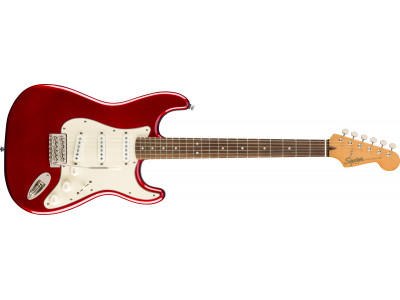 Squier By Fender Classic Vibe 60s Stratocaster Laurel Fingerboard Candy Apple Red 