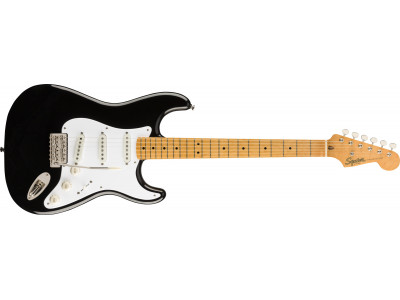 Squier By Fender Classic Vibe '50s Stratocaster®, Maple Fingerboard, Black 