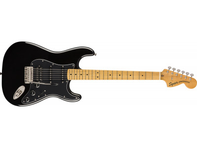 Squier By Fender Classic Vibe '70s Stratocaster® HSS, Maple Fingerboard, Black 