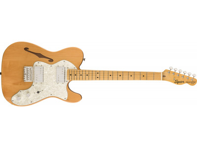 Squier By Fender Classic Vibe 70s Telecaster Thinline MN Natural 