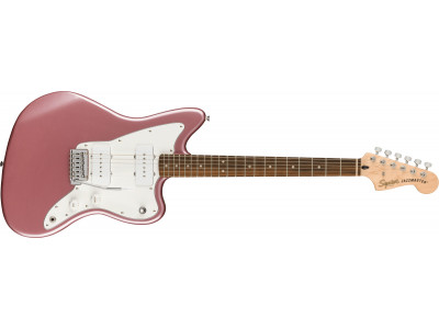 Squier By Fender Affinity Series™ Jazzmaster®, Laurel Fingerboard, White Pickguard, Burgundy Mist 