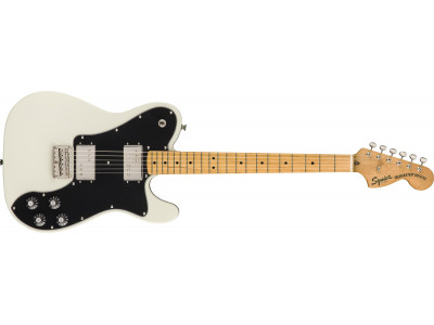 Squier By Fender Classic Vibe '70s Telecaster® Deluxe, Maple Fingerboard, Olympic White 
