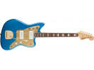 Squier By Fender 40th Anniversary Jazzmaster®, Gold Edition, Laurel Fingerboard, Gold Anodized Pickguard, Lake Placid Blue električna gitara električna gitara