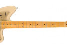 Squier By Fender 40th Anniversary Jazzmaster®, Vintage Edition, Maple Fingerboard, Gold Anodized Pickguard, Satin Desert Sand 