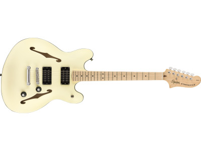 Squier By Fender Affinity Series™ Starcaster®, Maple Fingerboard, Olympic White 