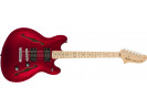 Squier By Fender Affinity Series™ Starcaster®, Maple Fingerboard, Candy Apple Red električna gitara električna gitara