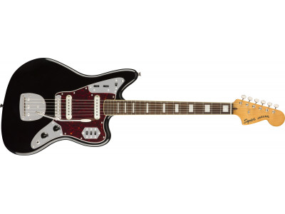 Squier By Fender Classic Vibe '70s Jaguar®, Laurel Fingerboard, Black 