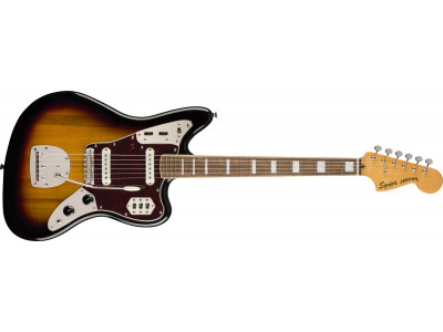 Squier By Fender Classic Vibe '70s Jaguar®, Laurel Fingerboard, 3-Color Sunburst 