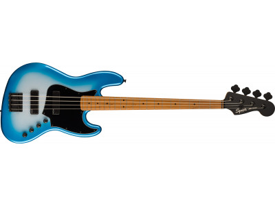 Squier By Fender Contemporary Active Jazz Bass® HH, Roasted Maple Fingerboard, Black Pickguard, Sky Burst Metallic 