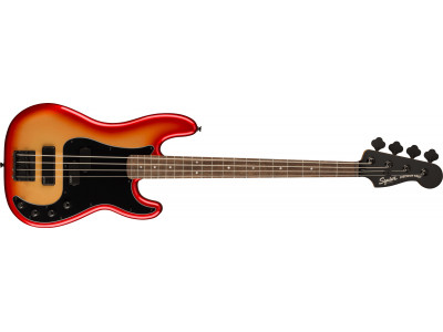 Squier By Fender Contemporary Active Precision Bass® PH, Laurel Fingerboard, Black Pickguard, Sunset Metallic 