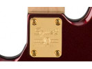 Squier By Fender 40th Anniversary Jazz Bass®, Gold Edition, Laurel Fingerboard, Gold Anodized Pickguard, Ruby Red Metallic 