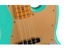Squier By Fender 40th Anniversary Jazz Bass®, Vintage Edition, Maple Fingerboard, Gold Anodized Pickguard, Satin Sea Foam Green 
