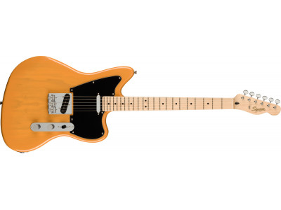 Squier By Fender Paranormal Offset Telecaster®, Maple Fingerboard, Black Pickguard, Butterscotch Blonde 