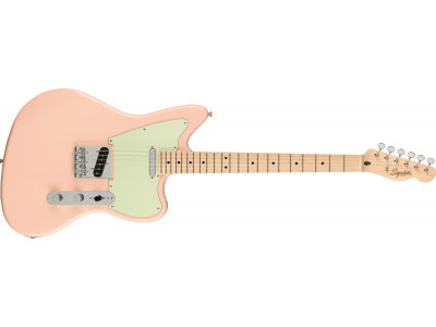 Squier By Fender Paranormal Offset Telecaster®, Maple Fingerboard, Mint Pickguard, Shell Pink 