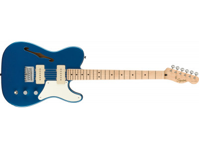 Squier By Fender Paranormal Cabronita Telecaster® Thinline, Maple Fingerboard, Parchment Pickguard, Lake Placid Blue 