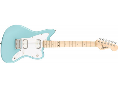 Squier By Fender Mini Jazzmaster® HH, Maple Fingerboard, Daphne Blue 