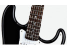 Squier By Fender Legacy Bullet® Stratocaster® HT HSS, Laurel Fingerboard, Black 