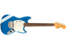 Squier By Fender FSR Classic Vibe '60s Competition Mustang®, Laurel Fingerboard, Parchment Pickguard, Lake Placid Blue with Olympic White Stripes električna gitara električna gitara
