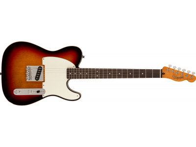 Squier By Fender Legacy FSR Classic Vibe '60s Custom Esquire®, Laurel Fingerboard, Parchment Pickguard, 3-Color Sunburst 