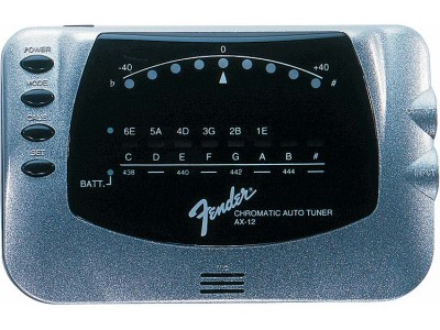 RASPRODAJA - pedale, procesori, efekti FENDER AX12 CHROMATIC TUNER, SILVER 