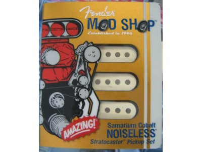 Fender PRIBOR Stratocaster Pickups (Sets of 3) - Samarium Cobalt Noiseless Strat - Parchment Fender PRIBOR Stratocaster Pickups (Sets of 3) - Samarium Cobalt Noiseless Strat - Parchment
