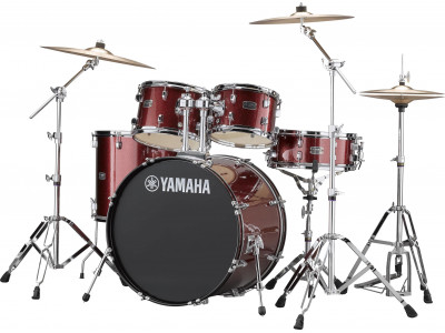 Yamaha  Rydeen RDP2F5 Cymbal Set Burgundy Glitter 